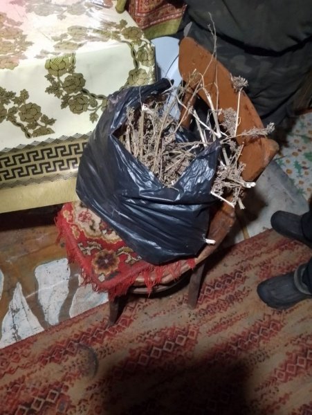 Полицейские Алексеевского района изъяли у местного жителя марихуану